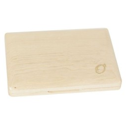 Pandereta Ø35.6 cm parche poliéster, madera, sencilla